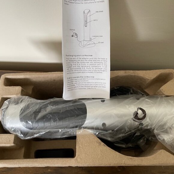 Leed’s 1025-37 BRAND NEW Veneto Automatic Wine Opener - Picture 3 of 4